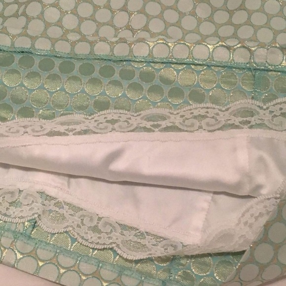 Laundry by Shelli Segal Off The Shoulder Metallic Short Sleeve Dress ,Size 0,NEW - Picture 6 of 9